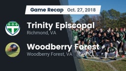 Recap: Trinity Episcopal  vs. Woodberry Forest 2018