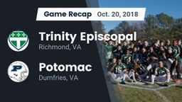 Recap: Trinity Episcopal  vs. Potomac  2018