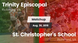 Matchup: Trinity Episcopal vs. St. Christopher's School 2019