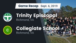 Recap: Trinity Episcopal  vs. Collegiate School 2019