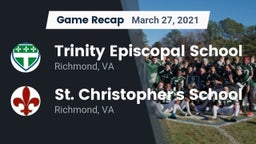 Recap: Trinity Episcopal School vs. St. Christopher's School 2021