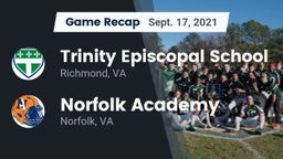 Recap: Trinity Episcopal School vs. Norfolk Academy 2021