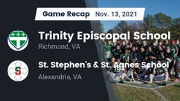 Recap: Trinity Episcopal School vs. St. Stephen's & St. Agnes School 2021