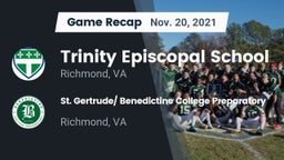 Recap: Trinity Episcopal School vs. St. Gertrude/ Benedictine College Preparatory 2021