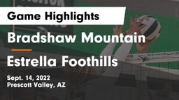 Bradshaw Mountain  vs Estrella Foothills Game Highlights - Sept. 14, 2022