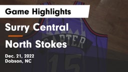 Surry Central  vs North Stokes  Game Highlights - Dec. 21, 2022