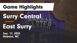 Surry Central  vs East Surry  Game Highlights - Jan. 17, 2023