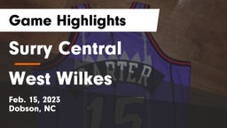 Surry Central  vs West Wilkes  Game Highlights - Feb. 15, 2023