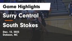 Surry Central  vs South Stokes  Game Highlights - Dec. 12, 2023