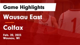 Wausau East  vs Colfax  Game Highlights - Feb. 20, 2023