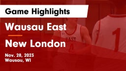 Wausau East  vs New London  Game Highlights - Nov. 28, 2023