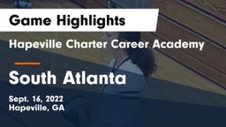 Hapeville Charter Career Academy vs South Atlanta  Game Highlights - Sept. 16, 2022