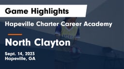 Hapeville Charter Career Academy vs North Clayton  Game Highlights - Sept. 14, 2023