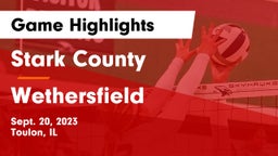 Stark County  vs Wethersfield  Game Highlights - Sept. 20, 2023
