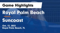 Royal Palm Beach  vs Suncoast Game Highlights - Oct. 12, 2022