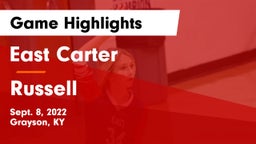 East Carter  vs Russell  Game Highlights - Sept. 8, 2022