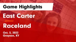 East Carter  vs Raceland  Game Highlights - Oct. 3, 2022