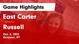 East Carter  vs Russell  Game Highlights - Oct. 4, 2022