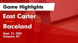 East Carter  vs Raceland  Game Highlights - Sept. 21, 2023