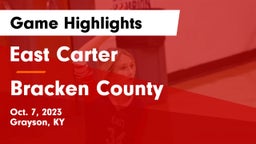 East Carter  vs Bracken County Game Highlights - Oct. 7, 2023