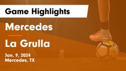 Mercedes  vs La Grulla Game Highlights - Jan. 9, 2024