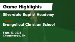 Silverdale Baptist Academy vs Evangelical Christian School Game Highlights - Sept. 17, 2022