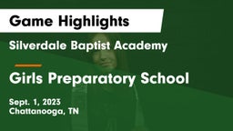 Silverdale Baptist Academy vs Girls Preparatory School Game Highlights - Sept. 1, 2023