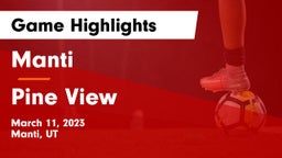 Manti  vs Pine View  Game Highlights - March 11, 2023