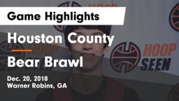Houston County  vs Bear Brawl Game Highlights - Dec. 20, 2018