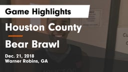 Houston County  vs Bear Brawl Game Highlights - Dec. 21, 2018