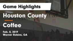 Houston County  vs Coffee  Game Highlights - Feb. 8, 2019