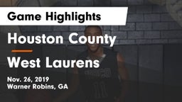 Houston County  vs West Laurens  Game Highlights - Nov. 26, 2019