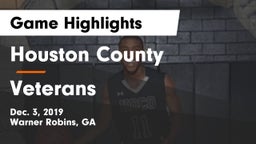 Houston County  vs Veterans  Game Highlights - Dec. 3, 2019