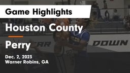 Houston County  vs Perry  Game Highlights - Dec. 2, 2023