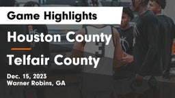 Houston County  vs Telfair County  Game Highlights - Dec. 15, 2023