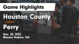 Houston County  vs Perry  Game Highlights - Dec. 30, 2023