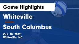 Whiteville  vs South Columbus Game Highlights - Oct. 18, 2022