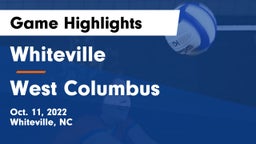 Whiteville  vs West Columbus Game Highlights - Oct. 11, 2022