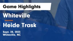 Whiteville  vs Heide Trask Game Highlights - Sept. 28, 2023