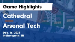 Cathedral  vs Arsenal Tech  Game Highlights - Dec. 16, 2023