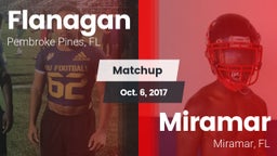 Matchup: Flanagan  vs. Miramar  2017