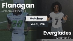 Matchup: Flanagan  vs. Everglades  2018