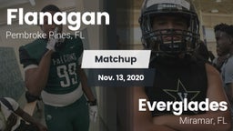 Matchup: Flanagan  vs. Everglades  2020