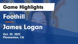 Foothill  vs James Logan Game Highlights - Oct. 29, 2022