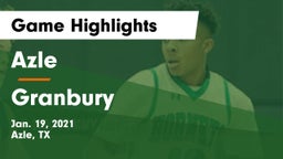 Azle  vs Granbury  Game Highlights - Jan. 19, 2021