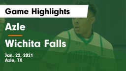 Azle  vs Wichita Falls  Game Highlights - Jan. 22, 2021