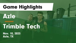 Azle  vs Trimble Tech  Game Highlights - Nov. 10, 2023