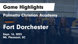 Palmetto Christian Academy  vs Fort Dorchester Game Highlights - Sept. 16, 2023