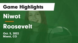 Niwot  vs Roosevelt Game Highlights - Oct. 5, 2022