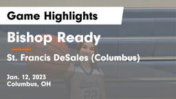 Bishop Ready  vs St. Francis DeSales  (Columbus) Game Highlights - Jan. 12, 2023